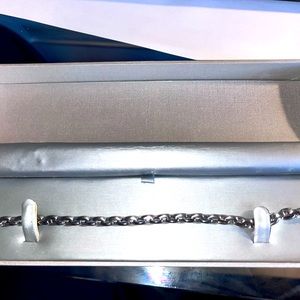 Men’s two tone Stainless steel bracelet purchased at peoples jewellers